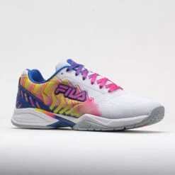 Fila Volley Zone PBF Women's White/Knockout Pink/Mazarine Blue 10 Fila Volley Zone PBF Women's White/Knockout Pink/Mazarine Blue -Fashion Shoes 370107 5
