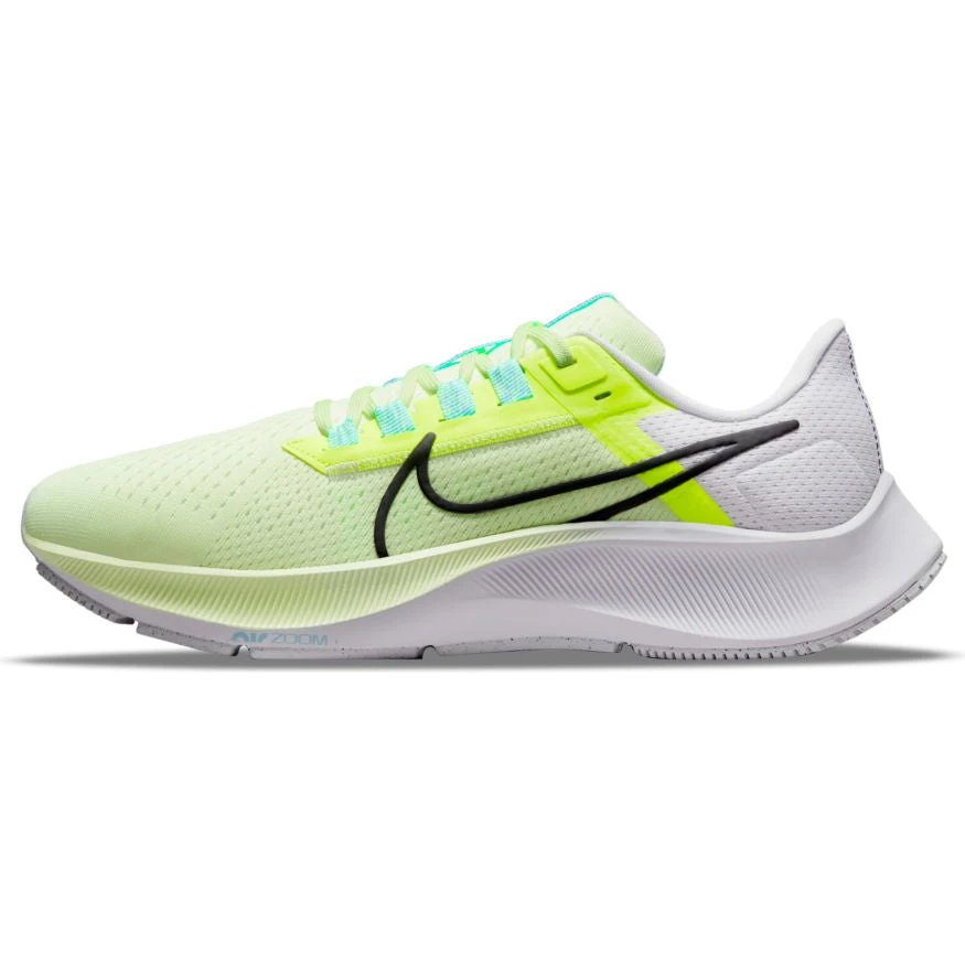 Nike Women's Zoom Pegasus 38 (700 - Barely Volt/Black Volt/Aurora Green) 1 Nike Women's Zoom Pegasus 38 (700 - Barely Volt/Black Volt/Aurora Green)