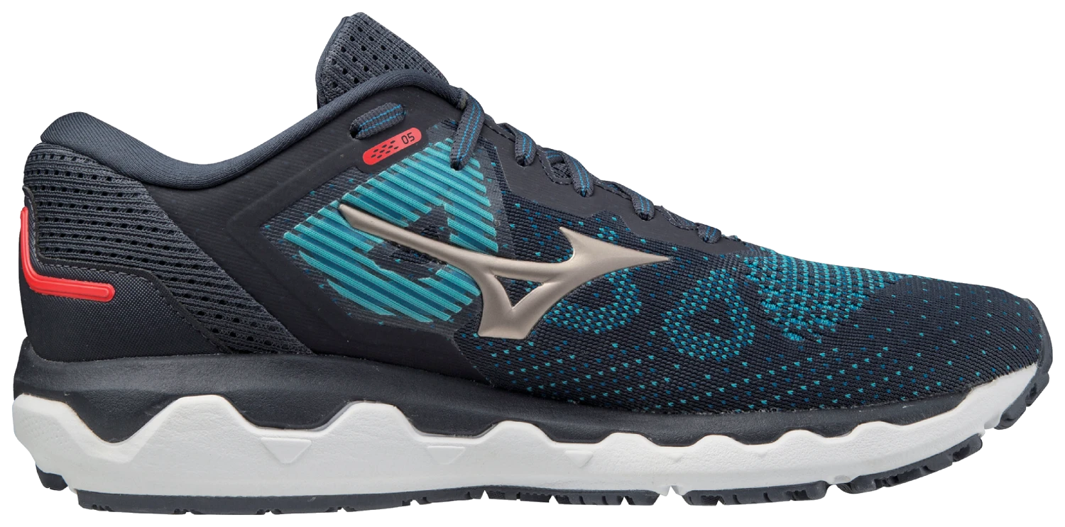 Mizuno Men's Wave Horizon 5 (537A - India Ink/Platinum Gold) 2 Mizuno Men's Wave Horizon 5 (537A - India Ink/Platinum Gold) - Image 2