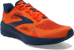 BROOKS Men’s Launch GTS 9 (854 - Flame/Titan/Crystal Teal) -Fashion Shoes 437DB4A8 ABCB 43D8 B30E D00072D07C1C