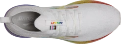 BROOKS Women’s "Love Moves" Levitate Stealthfit 5 (197 - White/Oyster/Multi) -Fashion Shoes 48B4A5DD CCCA 43A4 A689 B81C3C2FFD9D