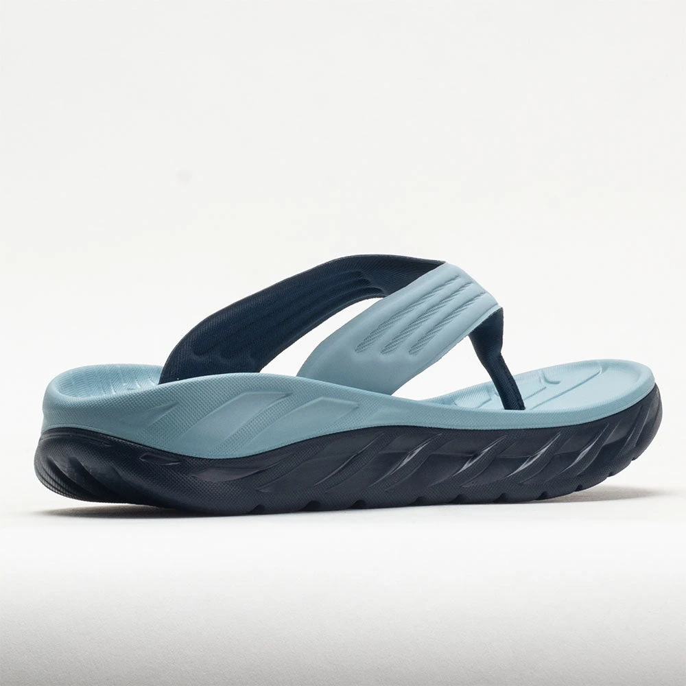 HOKA Ora Recovery Flip Men's Stone Blue/Outer Space 6 HOKA Ora Recovery Flip Men's Stone Blue/Outer Space - Image 6