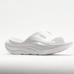 HOKA Ora Recovery Slide 3 Unisex White/White -Fashion Shoes 570607 5