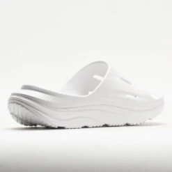 HOKA Ora Recovery Slide 3 Unisex White/White -Fashion Shoes 570607 6