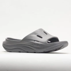 HOKA Ora Recovery Slide 3 Unisex Grey/Grey -Fashion Shoes 570608 5