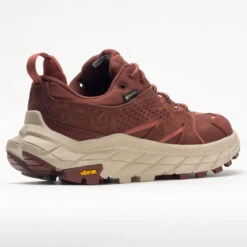 Hoka One One Anacapa Low GTX Women's Cherry Mahogany/Hot Sauce -Fashion Shoes 631179 6