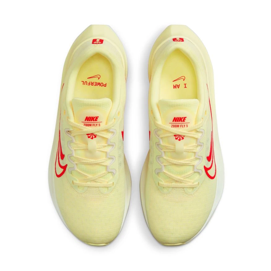Nike Women’s Zoom Fly 5 (801 - Citron Tint/Light Crimson/Summit White) 4 Nike Women’s Zoom Fly 5 (801 - Citron Tint/Light Crimson/Summit White) - Image 4
