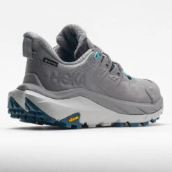 HOKA Kaha 2 Low GTX Women's Sharkskin/Blue Coral -Fashion Shoes 631244 6