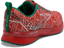 BROOKS Men’s Levitate 5 “Run Merry” (634 - Red/White/Green) -Fashion Shoes 6ED705CC 3A51 431A 8C78 A4AADCCCBA4F