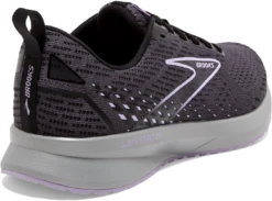 BROOKS Women's Levitate 5 (080 - Ebony/Black/Lilac) -Fashion Shoes 72EA1425 8B05 4842 B164 0DAF2B3E4735