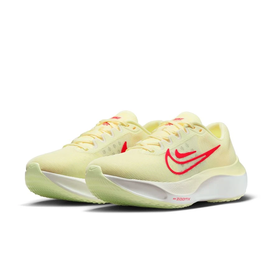 Nike Women’s Zoom Fly 5 (801 - Citron Tint/Light Crimson/Summit White) 3 Nike Women’s Zoom Fly 5 (801 - Citron Tint/Light Crimson/Summit White) - Image 3