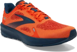 BROOKS Men’s Launch 9 (854 - Flame/Titan/Crystal Teal) -Fashion Shoes 93F2ACD7 D612 40CA 985E CE80901ABA43