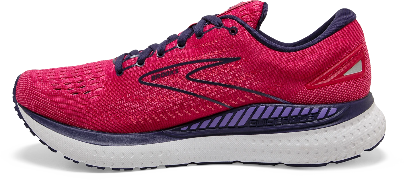 BROOKS Women's Glycerin GTS 19 (623 - Barberry/Purple/Calypso) 2 BROOKS Women's Glycerin GTS 19 (623 - Barberry/Purple/Calypso) - Image 2