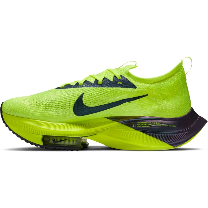 Nike Men's Air Zoom Alphafly NEXT% (702 - Volt/Black/Racer Blue) 3 Nike Men's Air Zoom Alphafly NEXT% (702 - Volt/Black/Racer Blue) - Image 3