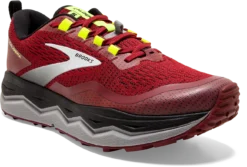 BROOKS Men's Caldera 5 (631 - Red/Black/Nightlife) -Fashion Shoes A126A841 6D3B 41AA 876A 937051E237D9
