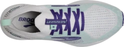 BROOKS Women’s Levitate Stealthfit GTS 5 (127 - White/Navy Blue/Yucca) -Fashion Shoes A1B30166 8CCA 4A07 B21A 6338AF828F6D