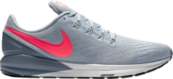 Nike Men's Zoom Structure 22 (405 - Obsidian Mist/Bright Crimson)
