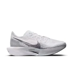 Nike Men’s ZoomX Vaporfly 3 (100 - White/Particle Grey/Metallic Silver/Dark Smoke Grey)