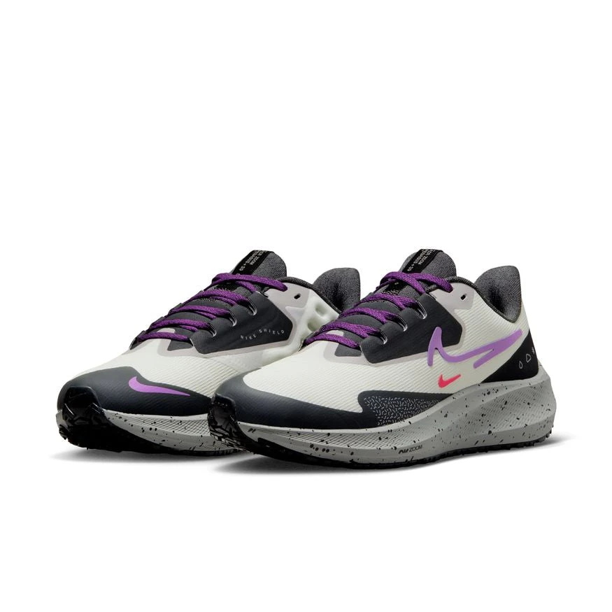 Nike Women’s Air Zoom Pegasus 39 Shield (003 - Light Bone/Vivid Purple/Cobblestone) 3 Nike Women’s Air Zoom Pegasus 39 Shield (003 - Light Bone/Vivid Purple/Cobblestone) - Image 3