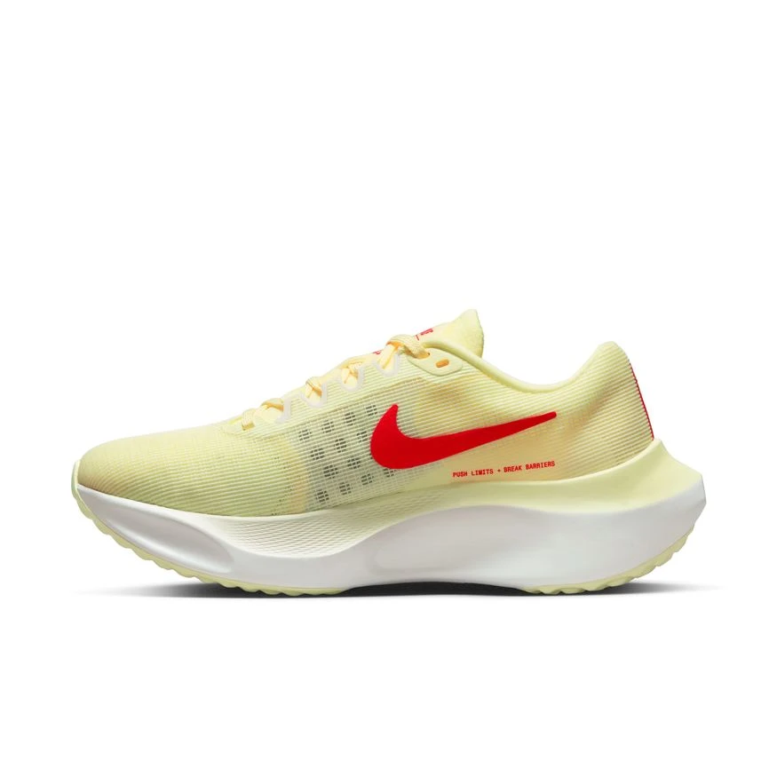 Nike Women’s Zoom Fly 5 (801 - Citron Tint/Light Crimson/Summit White) 2 Nike Women’s Zoom Fly 5 (801 - Citron Tint/Light Crimson/Summit White) - Image 2