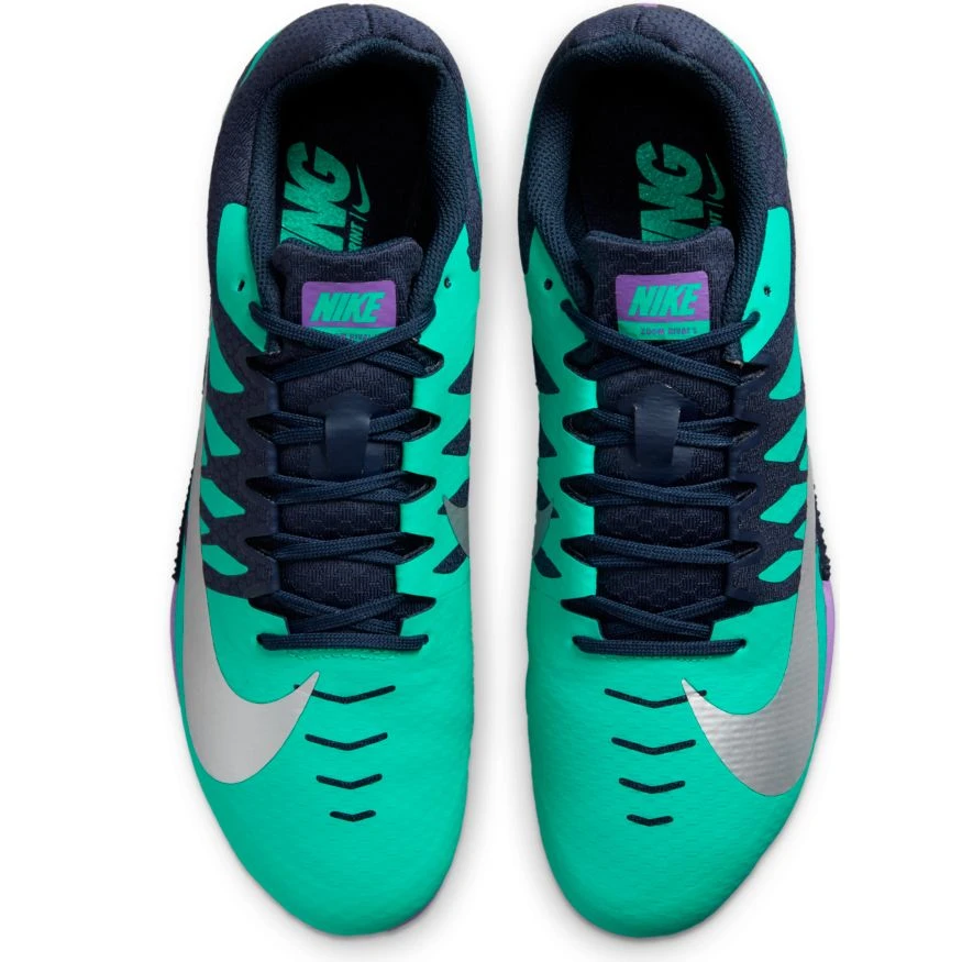 Nike Unisex Zoom Rival S9 (406 - Obsidian/Metallic Silver/Clear Emerald) 5 Nike Unisex Zoom Rival S9 (406 - Obsidian/Metallic Silver/Clear Emerald) - Image 5