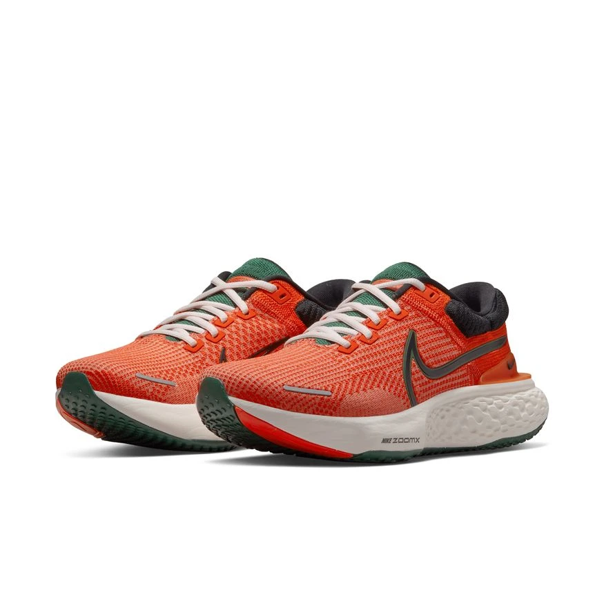 Nike Men's ZoomX Invincible Run Flyknit 2 (800 - Team Orange/Black/Gorge Green/Sail) 3 Nike Men's ZoomX Invincible Run Flyknit 2 (800 - Team Orange/Black/Gorge Green/Sail) - Image 3
