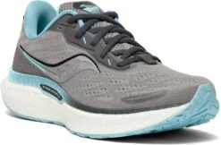 Saucony Women's Triumph 19 (20 - Alloy/Powder) -Fashion Shoes S10678 20 5