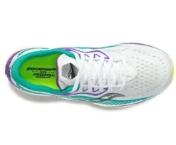 Saucony Women's Endorphin Speed 2 "Hot Streak" (116 - White/Jade) 6 Saucony Women's Endorphin Speed 2 "Hot Streak" (116 - White/Jade) -Fashion Shoes S10688 116 3