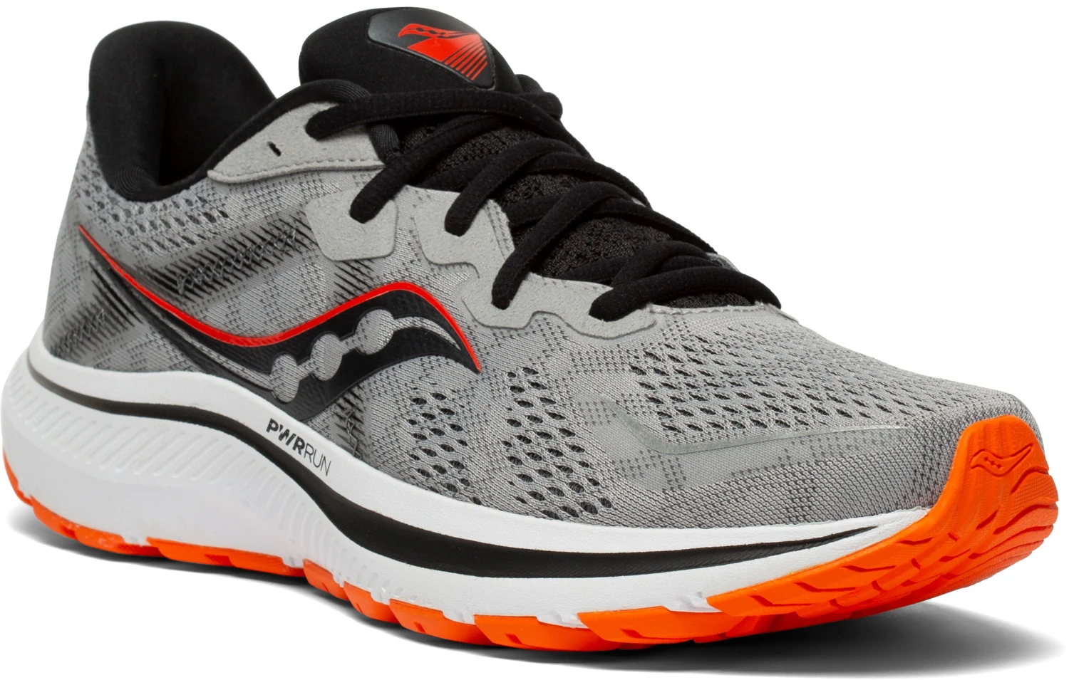 Saucony Men's Omni 20 (20 - Alloy/Fire) 3 Saucony Men's Omni 20 (20 - Alloy/Fire) - Image 3