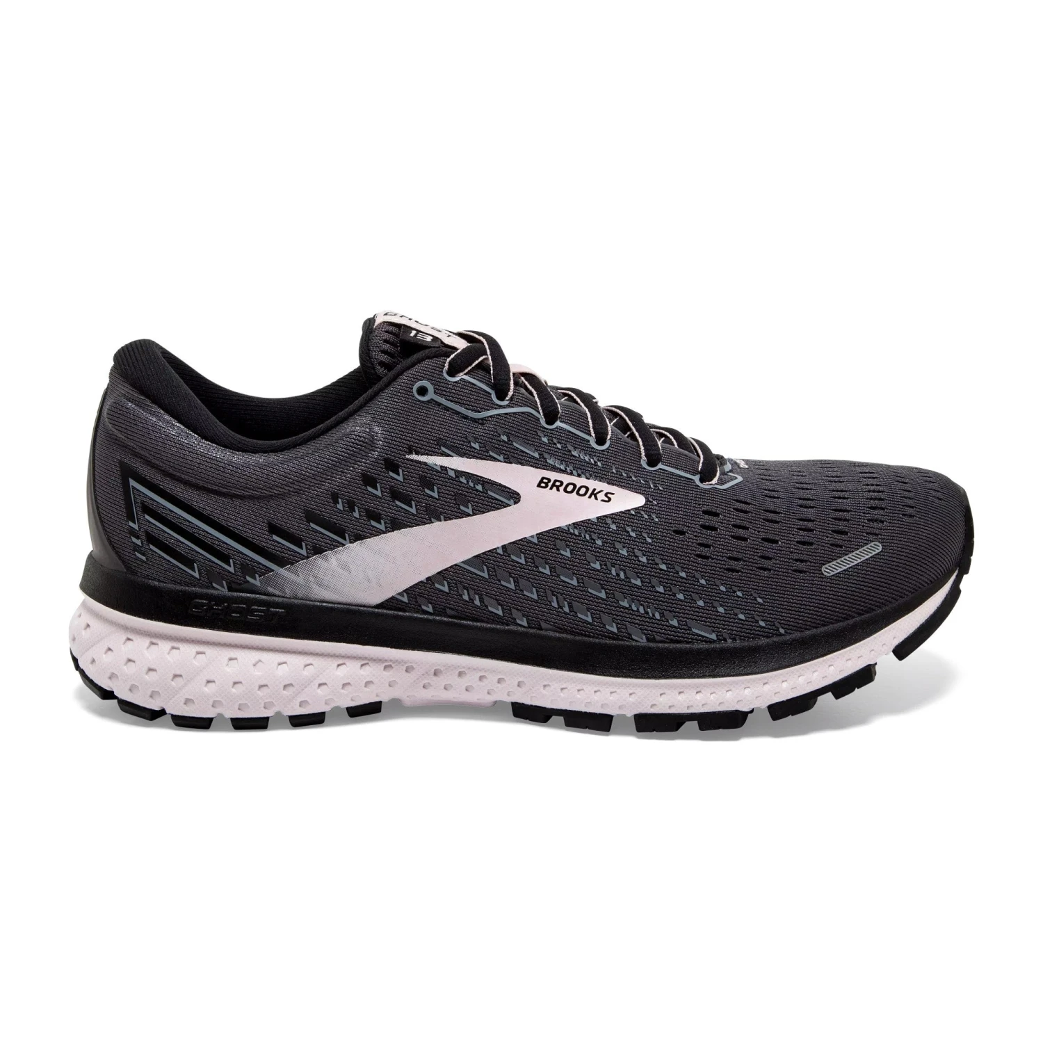BROOKS Women's Ghost 13 (062 - Black/pearl/hushed Violet) 1 BROOKS Women's Ghost 13 (062 - Black/pearl/hushed Violet)
