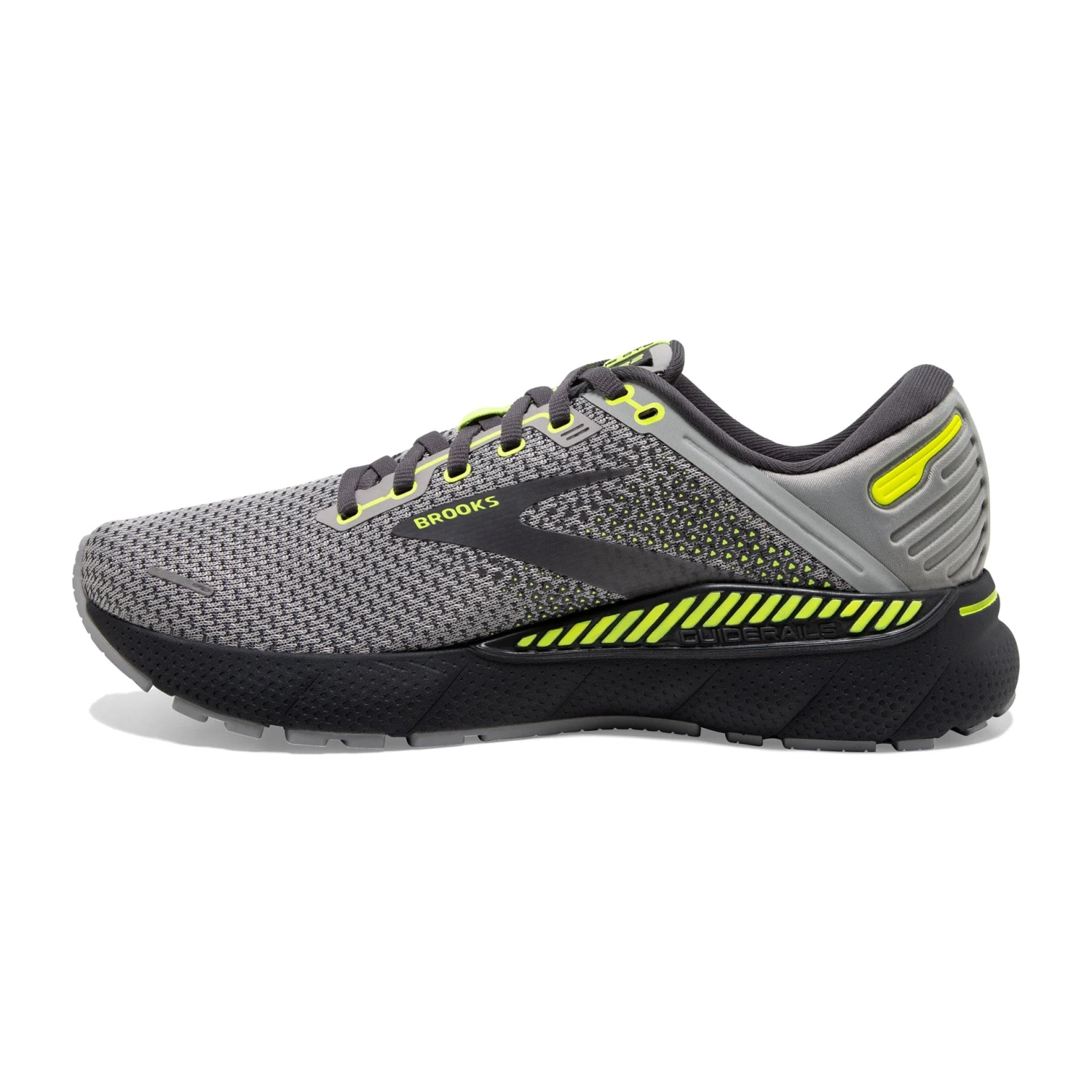 BROOKS Men's Adrenaline GTS 22 (068 -Grey/Pearl/Nightlife) 2 BROOKS Men's Adrenaline GTS 22 (068 -Grey/Pearl/Nightlife) - Image 2