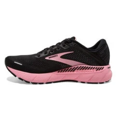 BROOKS Women's Adrenaline GTS 22 (054 - Black/Dianthus/Silver) -Fashion Shoes brooks 120353054 m