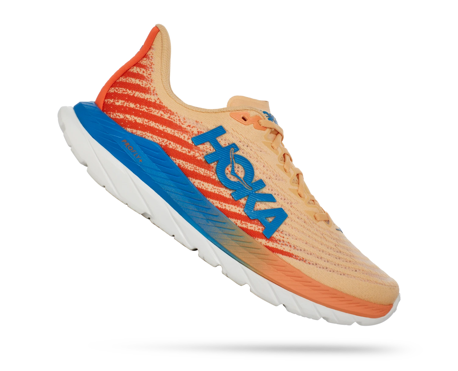 Hoka Men's Mach 5 (IVOR - Impala/Vibrant Orange) 3 Hoka Men's Mach 5 (IVOR - Impala/Vibrant Orange) - Image 3